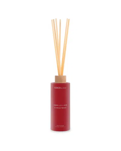 Coco By Stone Smells Like Christmas 5oz Reed Diffuser In Red
