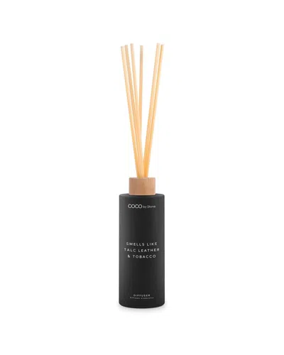 Coco By Stone Smells Like Talc Leather & Tobacco 5oz Reed Diffuser