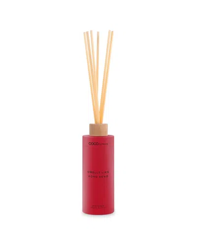 Coco By Stone Smells Like Xoxo 5oz Reed Diffuser In Red