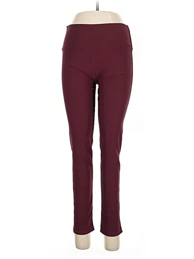 Pre-owned Coco + Carmen Active Pants In Burgundy