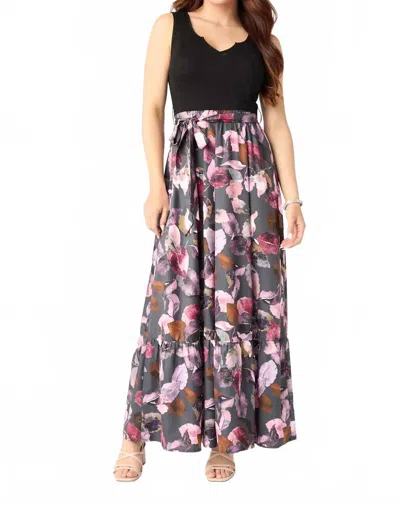 Coco + Carmen Anna Printed Tank Dress In Multi