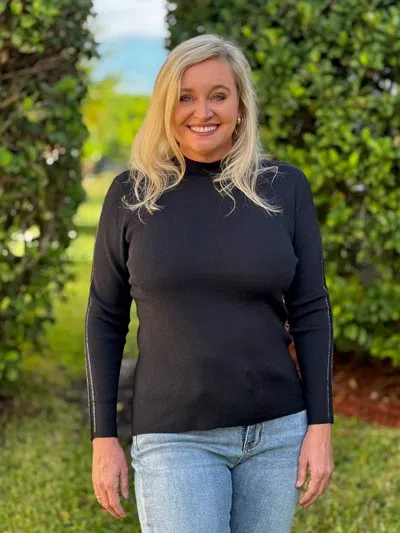 Coco + Carmen Ataya Sweater In Black