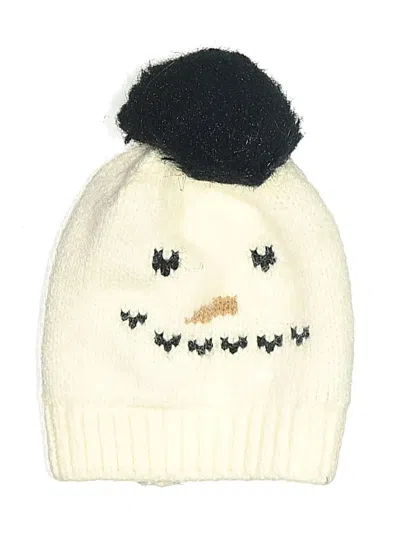 Pre-owned Coco + Carmen Beanie Hat In White