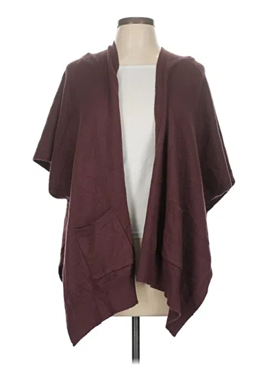 Pre-owned Coco + Carmen Cardigan Sweater In Burgundy