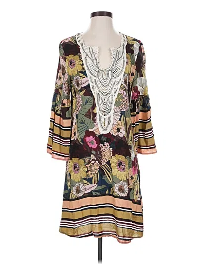 Pre-owned Coco + Carmen Casual Dress In Brown