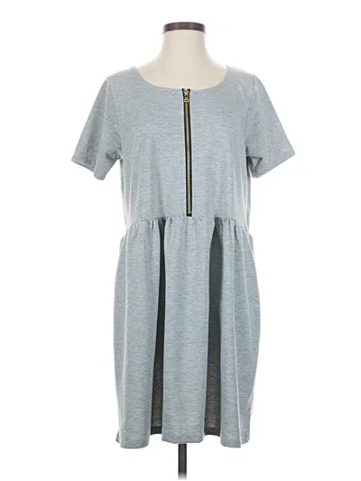 Pre-owned Coco + Carmen Casual Dress In Gray