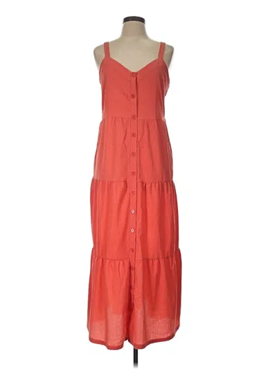 Pre-owned Coco + Carmen Casual Dress In Orange