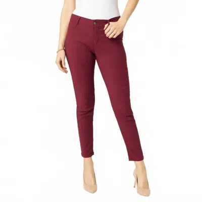 Coco + Carmen Cloud 9ine Skinny Pant In Beaujolais In Multi
