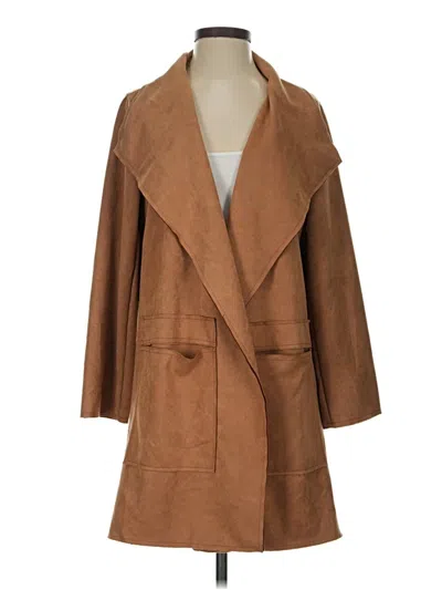 Pre-owned Coco + Carmen Coat In Brown