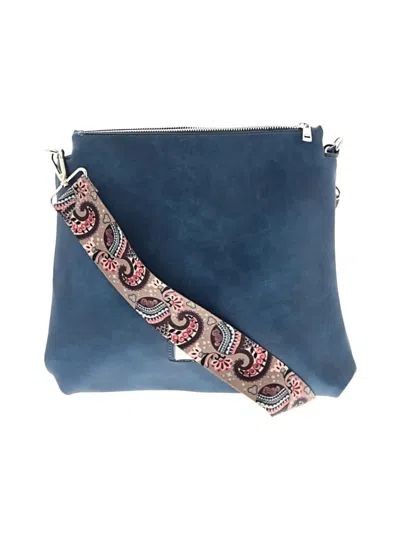 Pre-owned Coco + Carmen Crossbody Bag In Blue