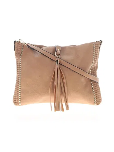 Pre-owned Coco + Carmen Crossbody Bag In Tan