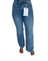 Coco + Carmen Everstretch Wide Leg Jeans In Medium Wash In Blue