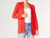 Coco + Carmen Everyday Cardigan In Tango Red