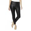 Coco + Carmen Alexi Faux Leather Legging In Black In Black