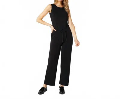 Coco + Carmen Hilarie Soft Crop Romper In Black