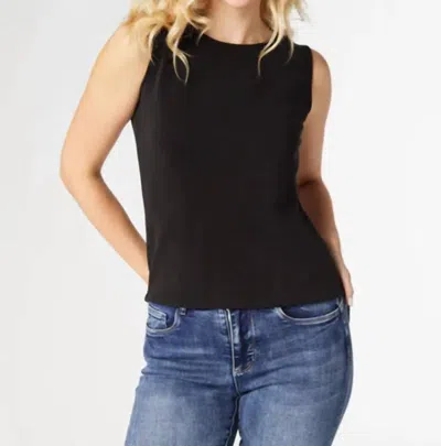 Coco + Carmen Hilarie Super Soft Tank Top In Black