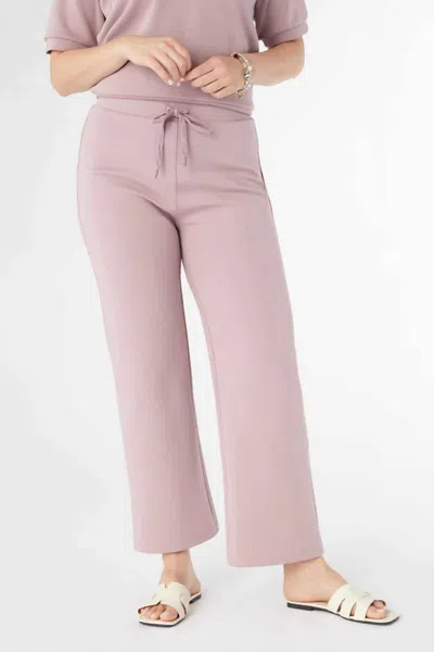 Coco + Carmen Hilarie Wide Leg Pants In Rose In Multi