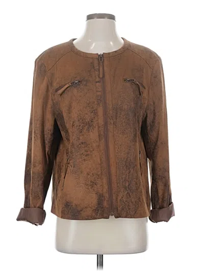 Pre-owned Coco + Carmen Jacket In Brown