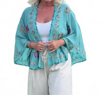 Coco + Carmen Jovie Wrap In Teal In Purple