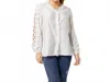 Coco + Carmen Kiana Top In White In White