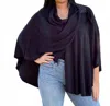 Coco + Carmen Kiara Pull Through Wrap In Black In Black