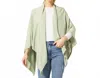 Coco + Carmen Lightweight Shawl In Sage Green In Green