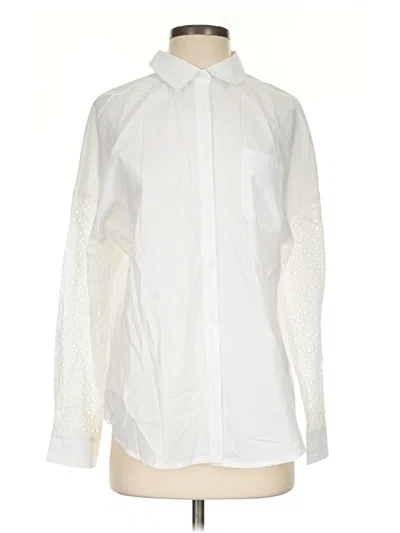 Coco + Carmen Long Sleeve Blouse In Ivory