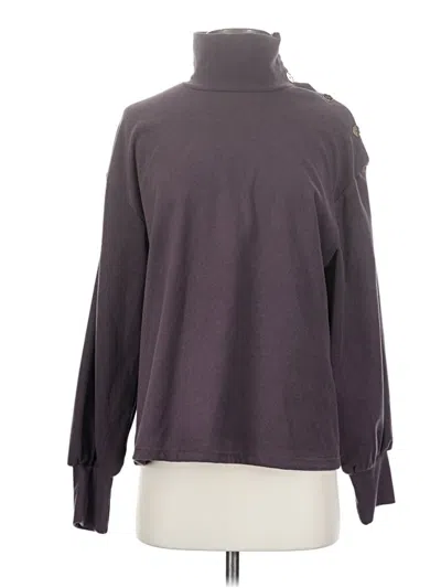 Pre-owned Coco + Carmen Long Sleeve Turtleneck In Gray