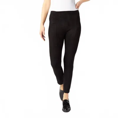 COCO + CARMEN MADIGAN FAUX SUEDE LEGGING IN BLACK