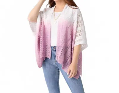Coco + Carmen Margot Knit Wrap In Orchid Bloom In Purple
