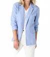Coco + Carmen Newport Lightweight Blazer In Blue In Blue