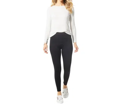 Coco + Carmen Omg Wide Waistband Leggings In Black