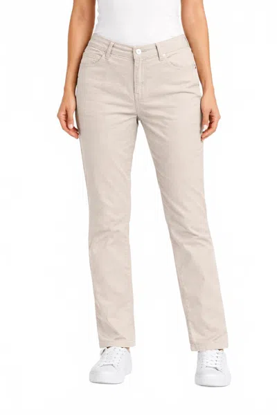 Coco + Carmen Omg Zoey Zip Straight Leg Corduroy Pants With Slit In Grey In Neutral