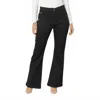Coco + Carmen Omg Zoeyzip Wide Leg Jeans In Black In Black