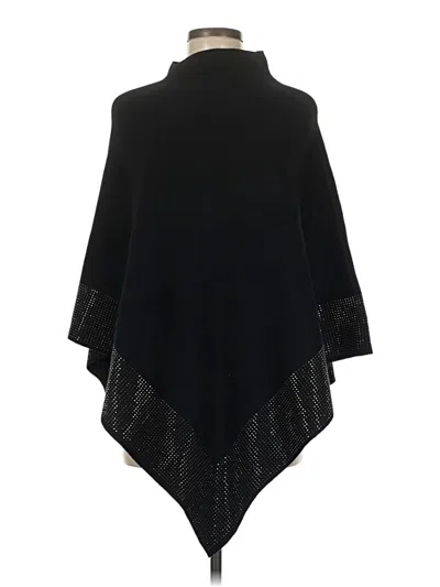 Coco + Carmen Poncho In Black