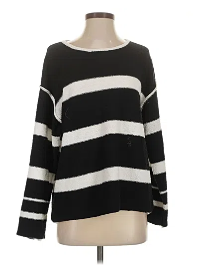 Pre-owned Coco + Carmen Pullover Sweater In Black