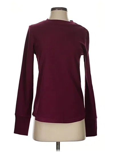 Pre-owned Coco + Carmen Pullover Sweater In Burgundy