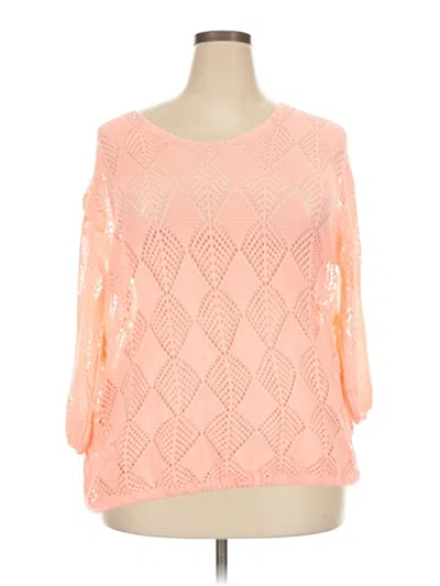 Pre-owned Coco + Carmen Pullover Sweater In Orange