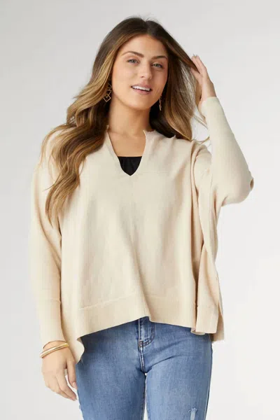 Coco + Carmen Rila Sweater In Taupe In Neutral