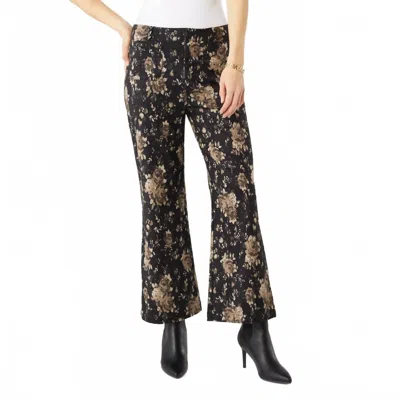 Coco + Carmen Shyanne Wide Leg Pant In Black Floral