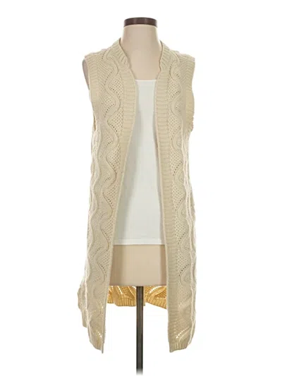 Pre-owned Coco + Carmen Sweater Vest In Tan