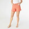 Coco + Carmen Trudy Short With Fringe In Melon In Orange