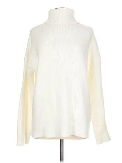 Pre-owned Coco + Carmen Turtleneck Sweater In Ivory