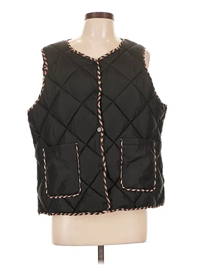 Coco + Carmen Vest In Black
