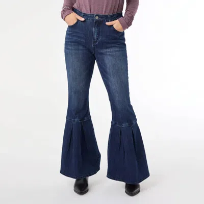 Coco + Carmen Women's Bambu Soft Bell Flare Jeans In Blue