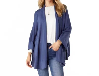 Coco + Carmen Women's Kiara Pull Thru Wrap In Denim In Blue