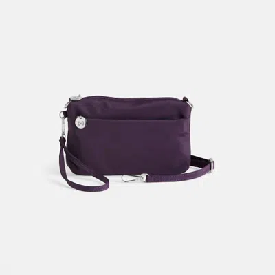 Coco + Carmen Women's Little Stash Bag In Eggplant In Purple