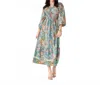 Coco + Carmen Women's Lotus Paisley Floral Print Maxi Dress In Multi Color In Multi