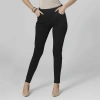 COCO + CARMEN WOMEN'S OMG ZOEY ZIP SKINNY DRESS PANT IN BLACK