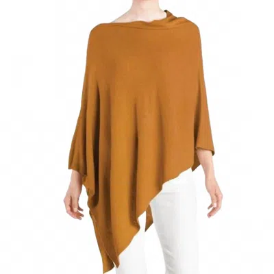 Coco + Carmen Women's Ponchos Shawl Wrap Scarf In Camel In Brown